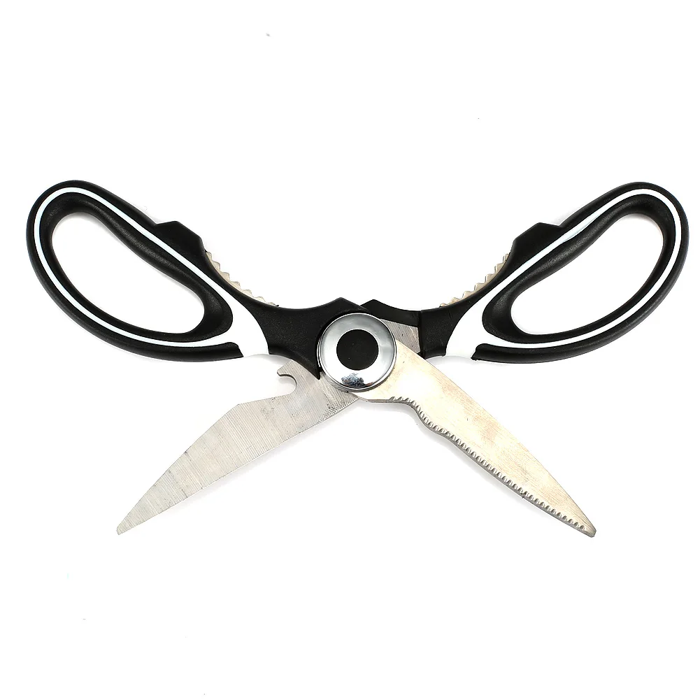 

Stainless Steel Kitchen Scissors Multipurposes Shears Tool for Chicken Poultry Fish Meat Vegetables Herbs BBQ's DC120