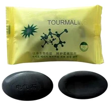 Оригинальное новое турмалиновое мыло для личной гигиены лица и тела Красота забота о здоровье безобидная к телу, не аллергия на кожу 2 шт