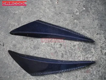 

Car Styling Carbon Fiber CF Bodykit Fit For Lancer Evolution Evo 6 OEM 2pcs Front Bumper Canards Splitter