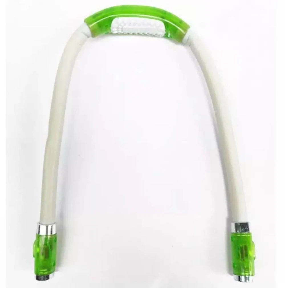 Green Удобные гибкие Handsfree светодиодный шеи Hug светильник, лампа для чтения книг, новинка ночь светодиодная вспышка светильник походный светильник - Испускаемый цвет: Green