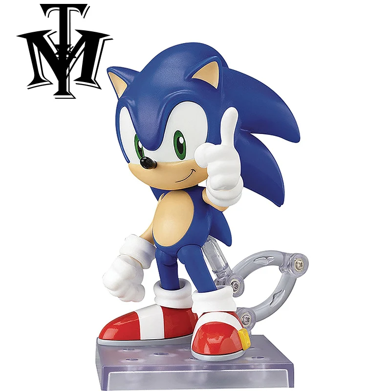 

Cool Game Super Sonic the Hedgehog 4" Cute Hedgehog Vivid Nendoroid Anime PVC Acton Figure Model Collection dols Toy Boxed #214