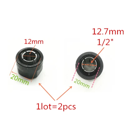 5 шт. Коллет 1/2 дюйма 12 7 мм для Makita 763622 4 763628 2 RP1801 3612T 3612CXY 3612CX RP1801F RP2301FC RP2301 RP1800