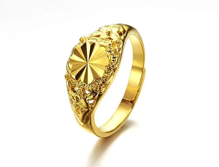 2015 Wholesale New Hot Sales Fashion Jewelry Gold Rings Women's 18k