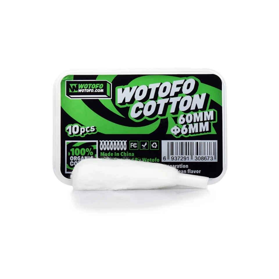 Оригинальный RDA атомайзер Wotofo профиль 24 мм с 10 сетчатыми катушками 0 18 Ом шт.