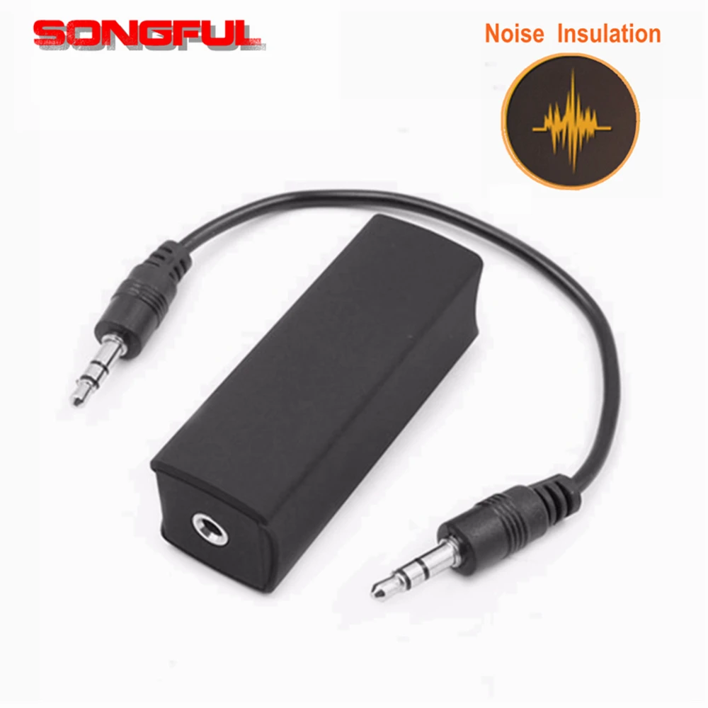 Aux Filter Noise Antiinterference Radio Audio Interference 3.5mm