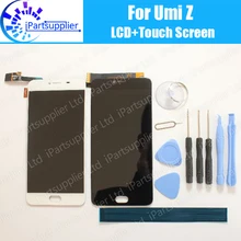 UMI Z Pantalla LCD + Pantalla Táctil 100% Original LCD Digitalizador Reemplazo de Cristal Del Panel Para UMIDIGI Z + herramientas + adhesivo