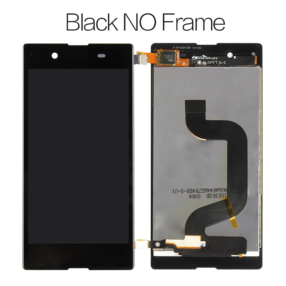 Протестированный 4,5 ''854x480 дисплей для SONY Xperia E3 lcd сенсорный экран дигитайзер lcd для SONY Xperia E3 дисплей D2203 - Цвет: Black No Frame