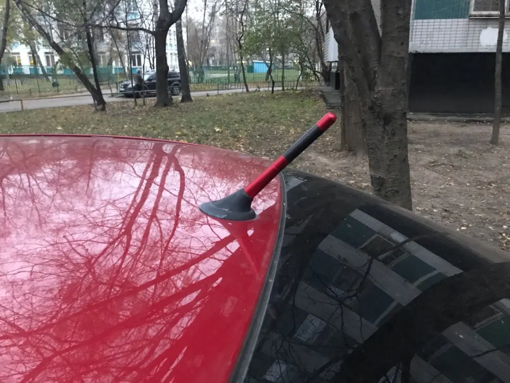 Автомобильная короткая радиоантенна из волокна для KIA RIO K3 K4 K5 Sportage SORENTO venga Hyundai