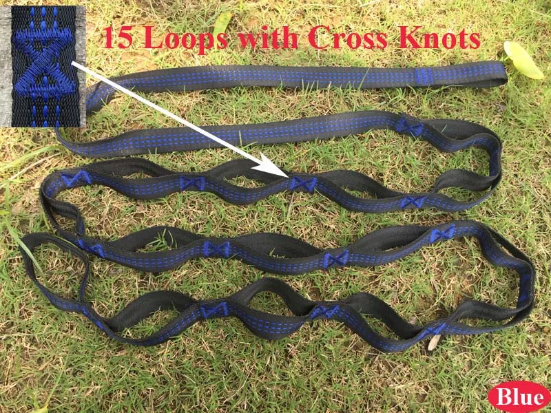 Super Strong Hammock Strap Hanging Hammock Belt Hamaca Hamak for Camping,Traveling,Portable Hanging Tree Rope Free shipping