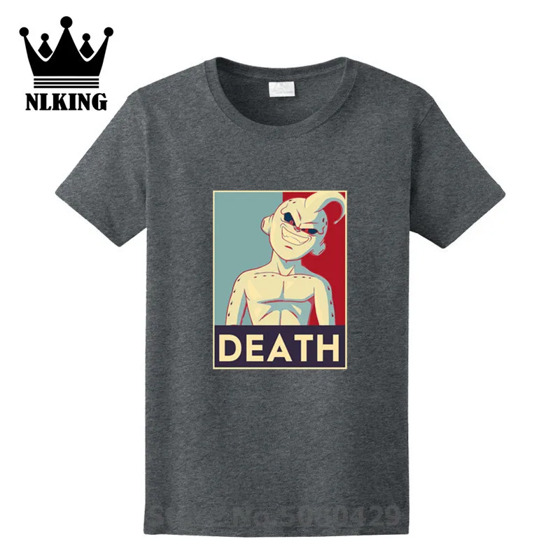 

Big Dragon Ball devil T-Shirts Men goku Great villain Death Majin Boo Kid Buu Cosplay 3D T-shirts women Homme Dragon Ball tees