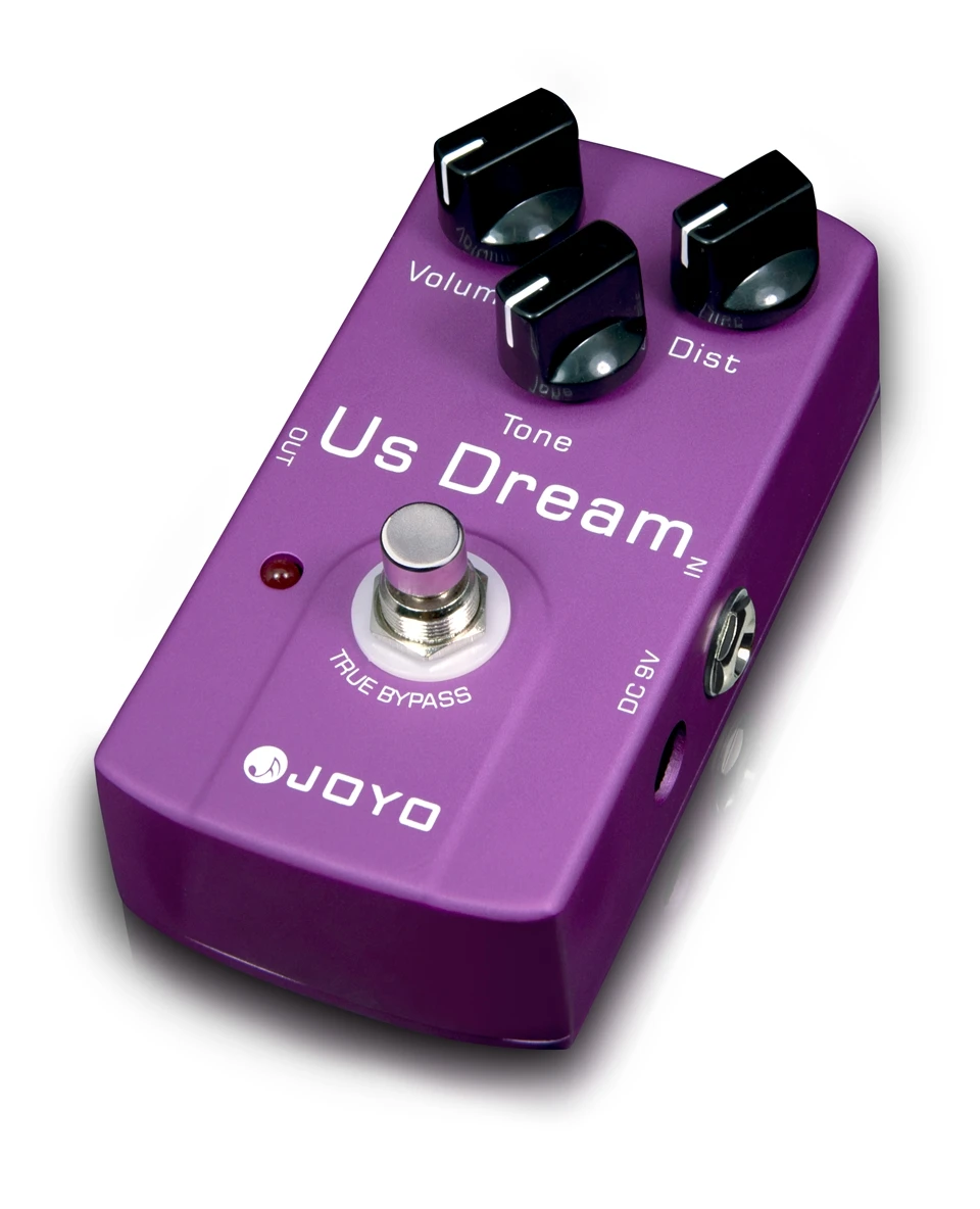 

JOYO US Dream High-gain Distortion Guitar Effect Pedal Simulate Driven Tube Amplifier JF-34