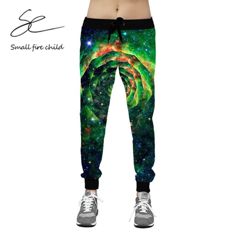 green jogger sweatpants