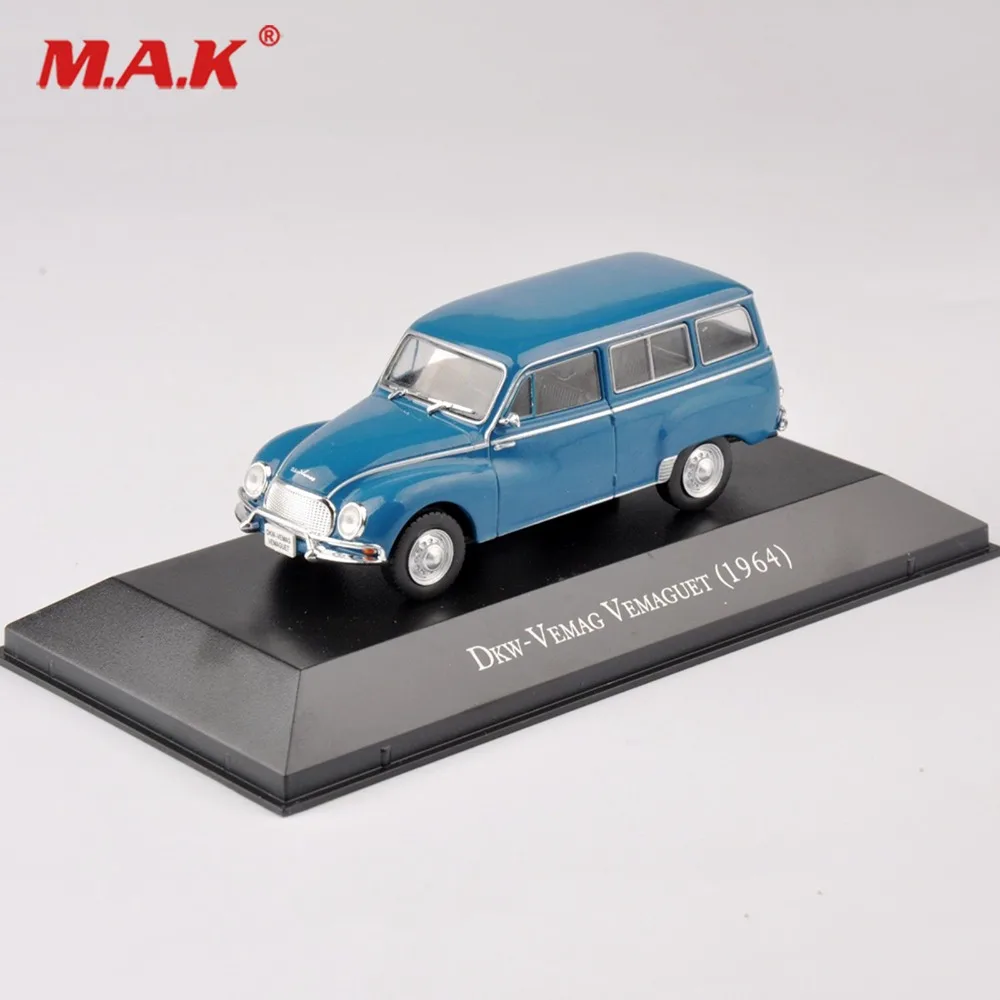 Дешевые игрушки 1/43th DCW-VEMAG VEMAGUET(1964) литая синяя модель автомобиля, подарочные игрушки, модели автомобилей, игрушки для детей