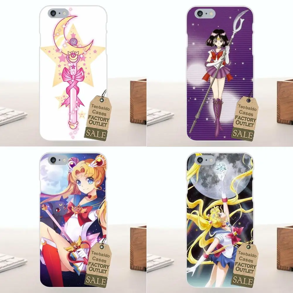 Tpwxnx ТПУ чехлы для телефонов Huawei G7 G8 Honor 5A 5C 5X 6 6X 7 8 V8 Mate 9 P7 P8 P9 P10 Lite Plus Sailor Moon