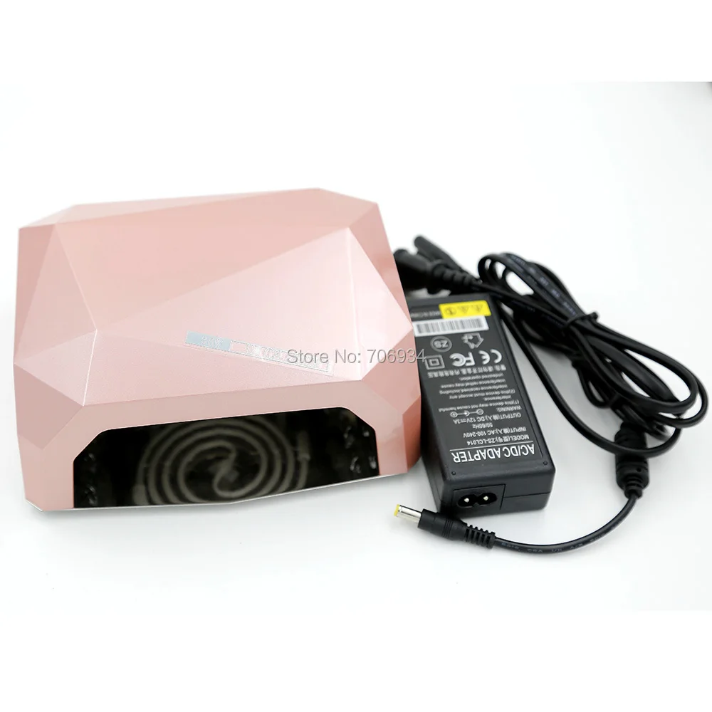 

Nail Salon Equipment 1pcs/lot 36W Uv Lamp +LED Nail Lamp Uv Light Uv Gel CCLF Lamp ZS-LCL014-36w
