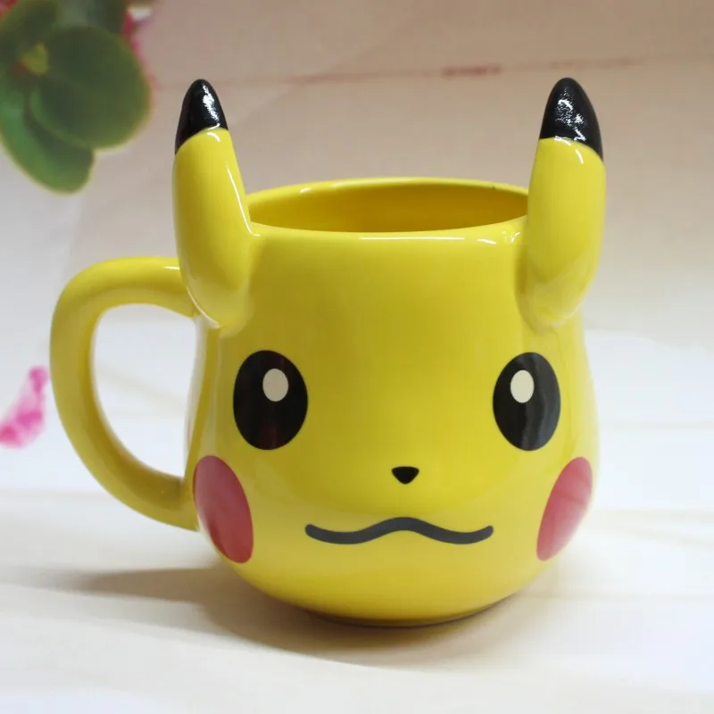 Pokemon Mugs Pocket Monster Pikachu Ceramic Travel Coffee Mug Ceramic