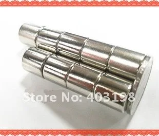 

50pcs/Pack N35 MagnetsD8*6mm Super Powerful Strong Rare Earth Block NdFeB Magnet Neodymium --Free Shipping