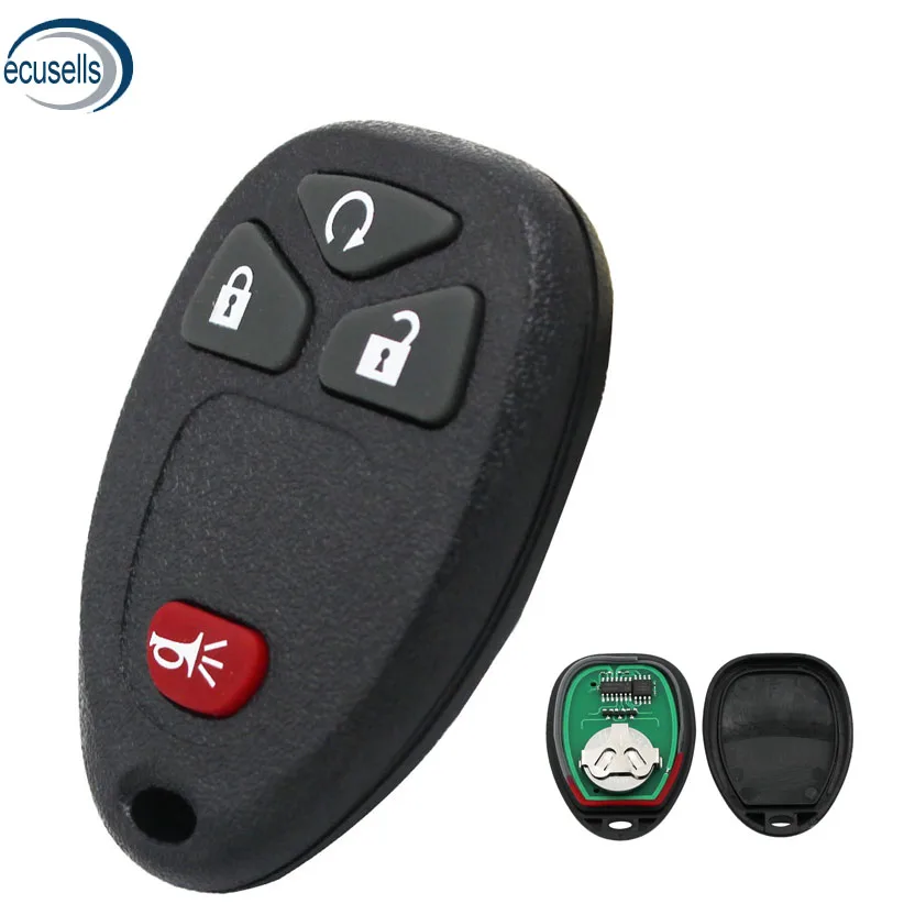 4 buttons keyless entry Remote Start Car Key Fob for KOBGT04A
