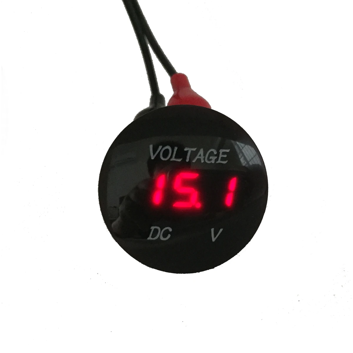 

DC 12V 24V LED Digital Display Voltmeter for Car Motorcycle Boat Marine Truck Rv ATV (Red Blue Green LED)