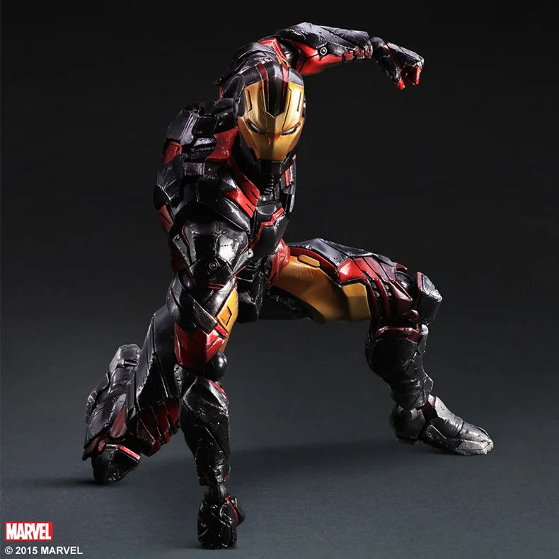 SQUARE ENIX Variant Play Arts Kai Iron Man PVC Action Figure Collectible Model Toy 35cm