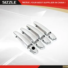 Chrome Plating ABS Plastic Car Door Handle Cover 4D No PSKH For Toyota Scion 2005-2011