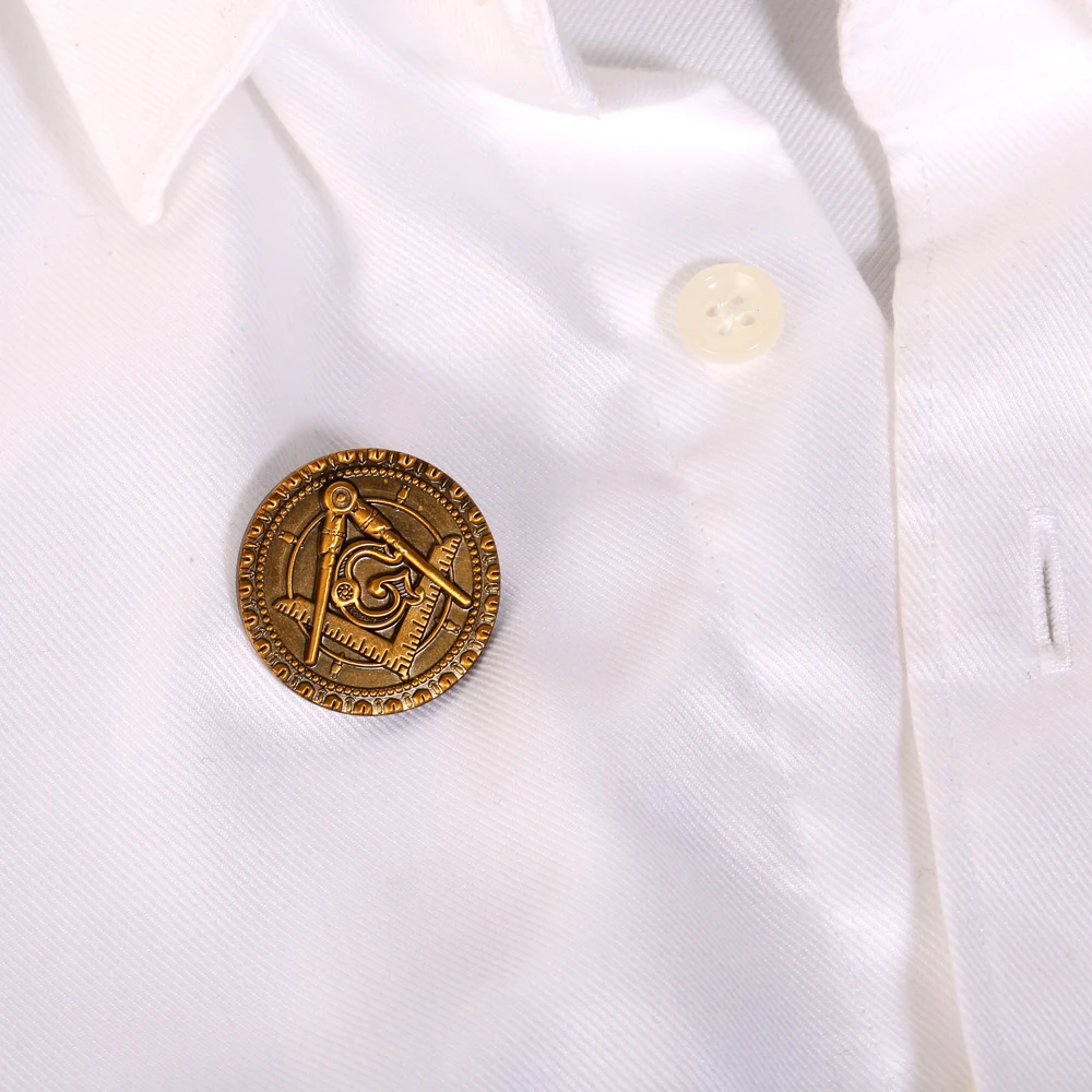 Масонские заколки для лацканов каменщик значки Freemasons партия из 2 шт.|lot of|lot lotlot badges