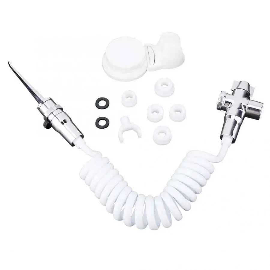 

Dental Oral Irrigator Water Spray Mouth Cleaning Washing Water Irrigation Flosser Manual Bathroom Teeth Washing Kit