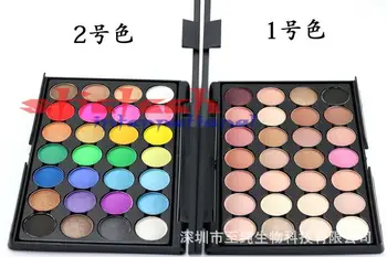 

by dhl or ems 50pcs 2017 Make up 28 color zhu Eyeshadow Eye shadow colors high light smoke make-up powder stock