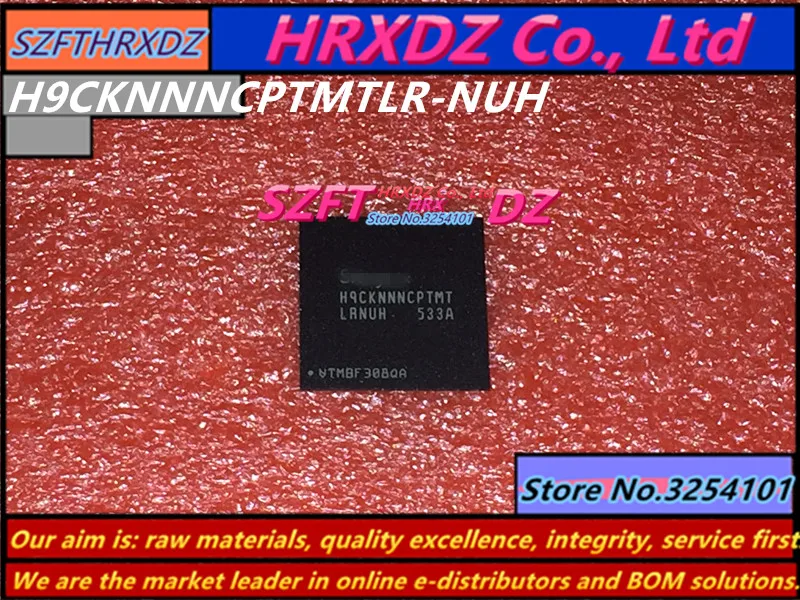 

SZFTHRXDZ 100% new original H9CKNNNCPTMTLR-NUH H9CKNNNCPTMT LRNUH BGA