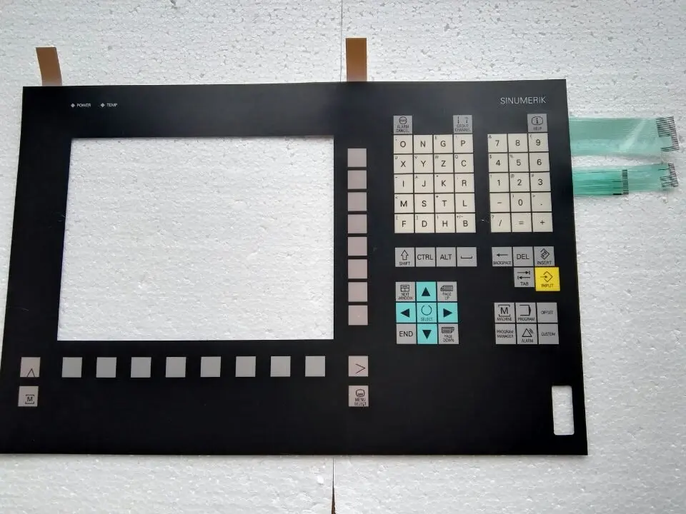 OP010 6FC5203-0AF00-0AA1 Membrane Keypad For Machine Repair