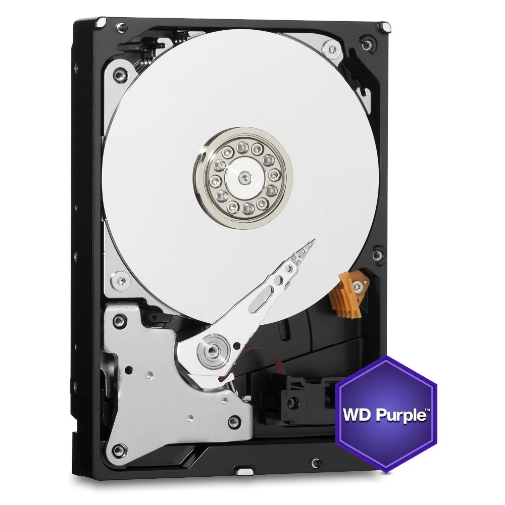 WD purple 3.5 дюймовый SATA 1 ТБ 2 3 4 6 жесткий диск создан для 24/7 всегда на наблюдения