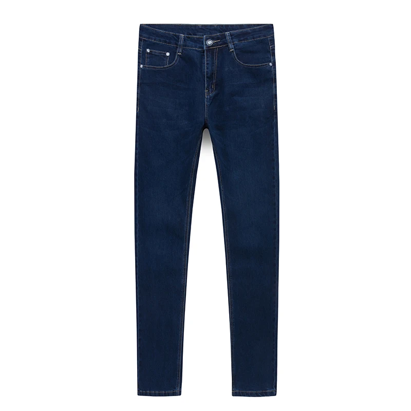 Размера плюс; большие размеры 30-48 летние Для мужчин тонкий стрейч джинсы Демисезонный мужской Повседневное прямые Брендовые джинсовые мешковатые штаны для мужской комбинезон