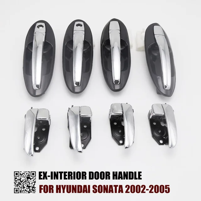 Chrome Interior And Exterior Door Handle For Hyundai Sonata Chrome Interior And Exterior Door Handle For Hyundai Sonata 2002 2005