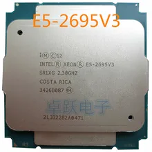 Процессор Intel Xeon E5-2695V3 SR1XG 2,3 ГГц 35 м 14 ядер E5-2695 V3 LGA2011-3 Процессор E5 2695V3