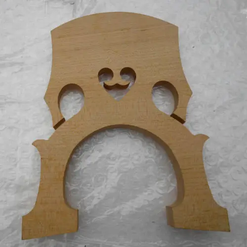 1 pcs brand new upright bass bridge, Double bass bridges 3/4,aged Maplein Violin Parts