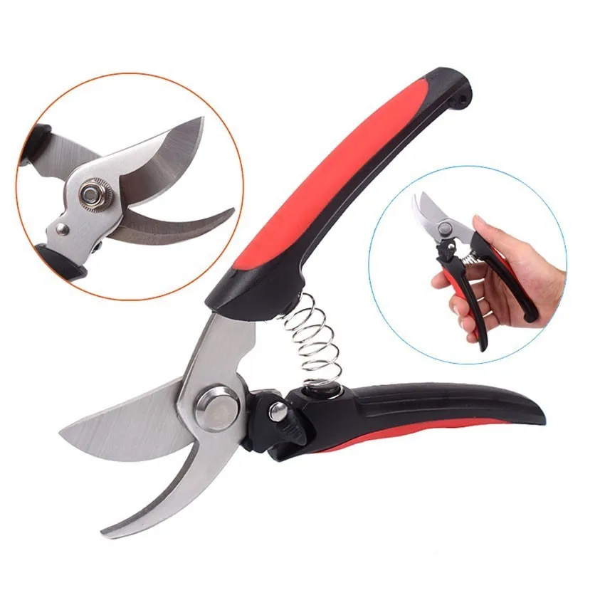 Sharp Plant Pruning Scissors Garden Cutter Gardening Bonsai Tools Grass