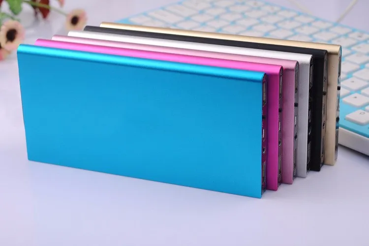 

Slim Double USB Book PowerBank Case Kit DIY Cell Box External Battery Charger With LED for All Smartphones mp3&
