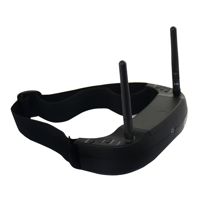 FLYKEY RAFALE V1 WVGA FPV Goggles with 48CH 5.8G and 854x480x3 Video Headset Powered by 1000mAh 3.7V Battery for FPV System image 3