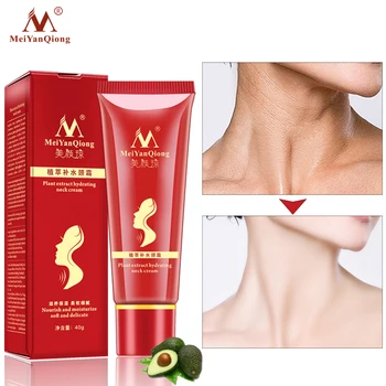 

Shea butter extract hydrating neck cream nourish moisturizing soft and delicate fade fine lines reduce double chin neck care