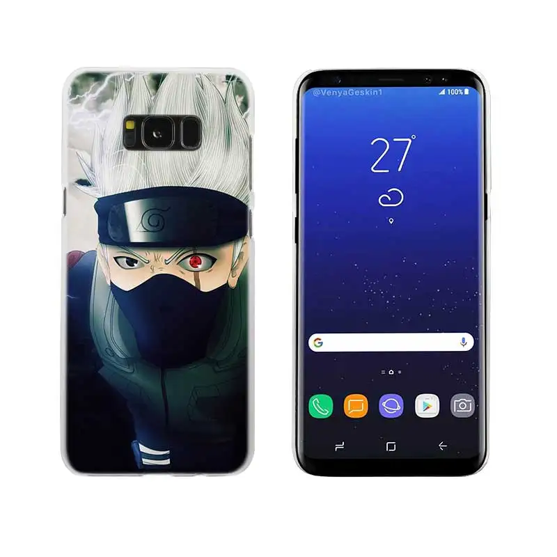 13 Чехол Sheli Hokage Pain Наруто Какаши прозрачный Note 10 9 pro Жесткий чехол для samsung S4 S5 S6 S7 S8 S9 Plus Edge Mini s10 lite - Цвет: 13