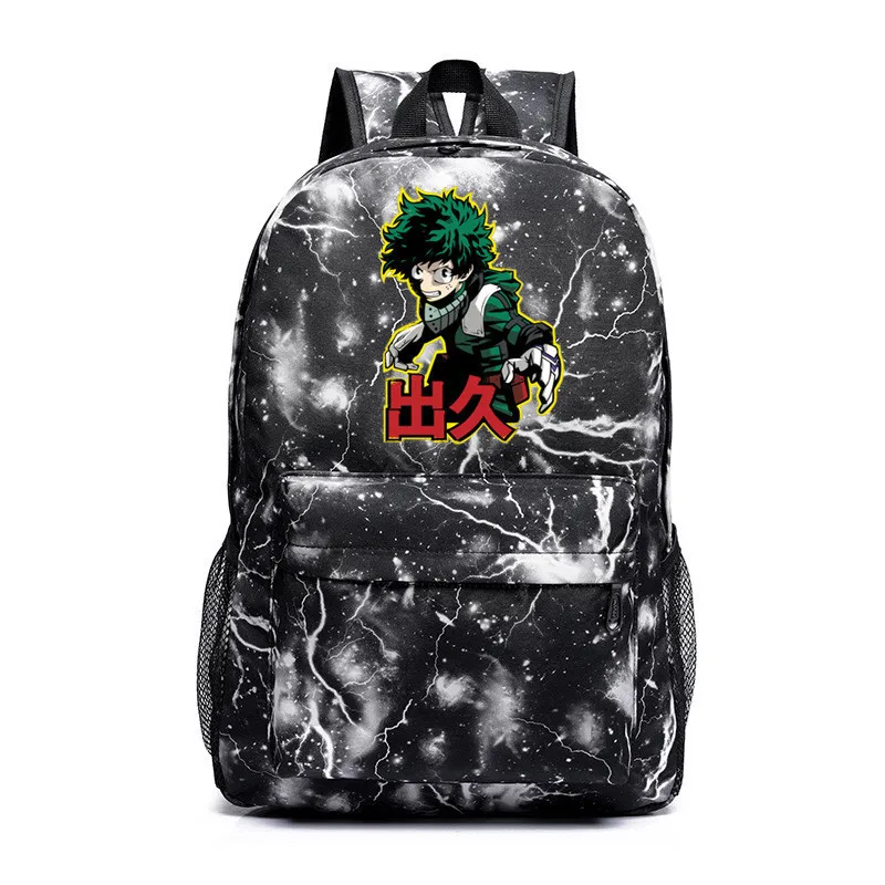 Todoroki Boku No Hero Academia My Hero Academia 2018 Drawstring Gym Bags Swimming Bag Backpack for Kids Boys Girls Travel Shoulder Rucksack