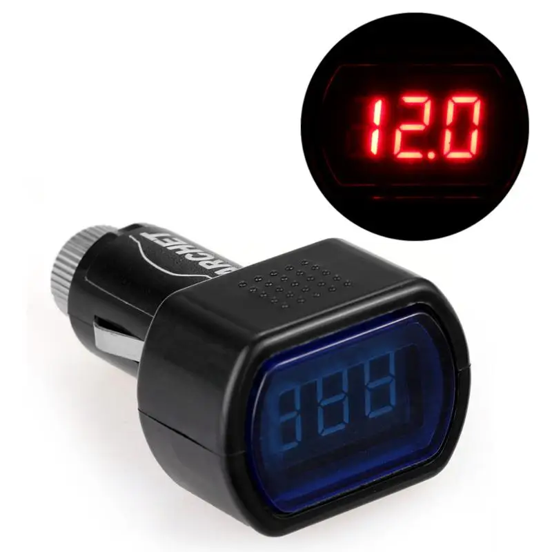 CARCHET Digital LED Car Auto Battery Electric Cigarette Lighter