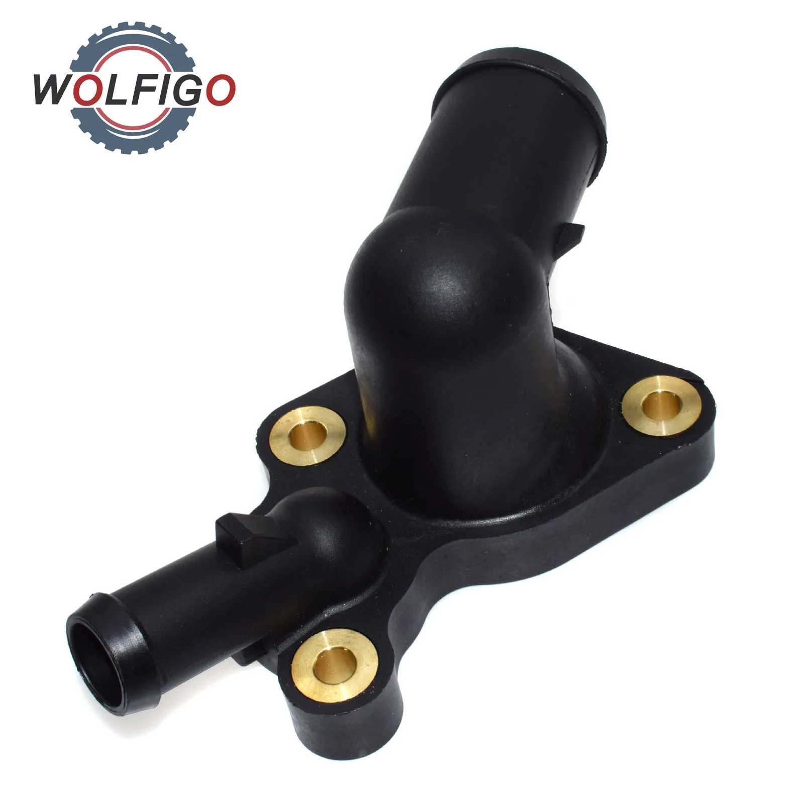 WOLFIGO Engine Thermostat Housing For Mini Cooper R50 R52 R53 L4 1.6