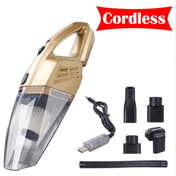 

Car Vacuum Cleaner 12V Cordless Rechargeable Handheld Auto Vacuum Sweeper for Vehicle Home Office Wireless Dust Catcher Remover