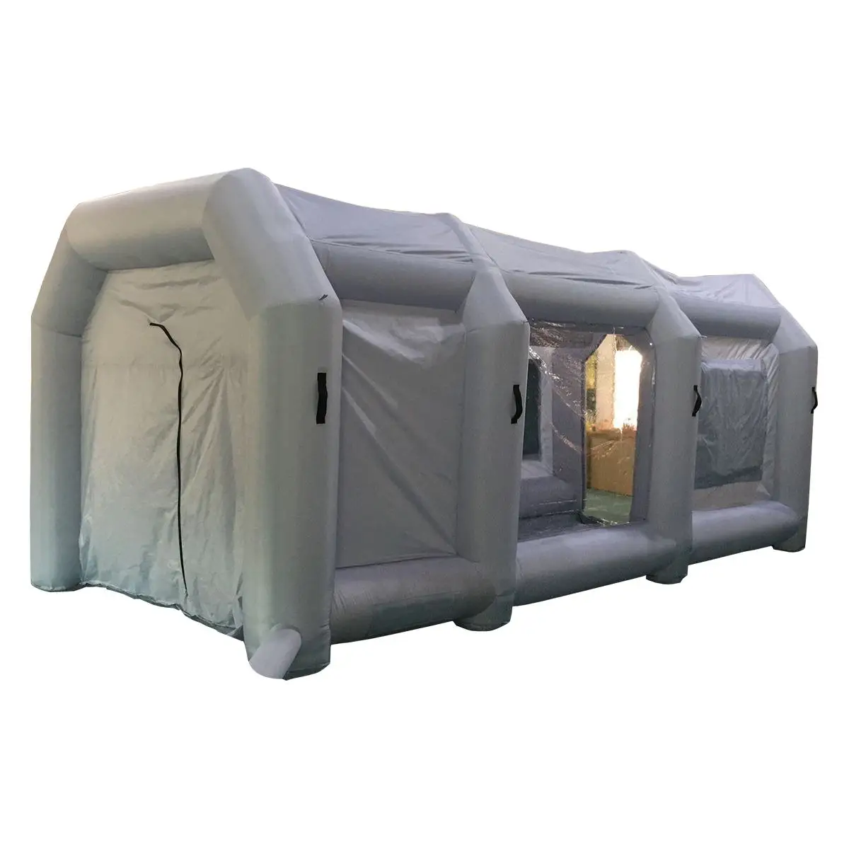

12m/8m Outdoor Portable Mobile Inflatable Car Workstation Spray Paint Booth Tent Gazebos Patio Garden Supplies