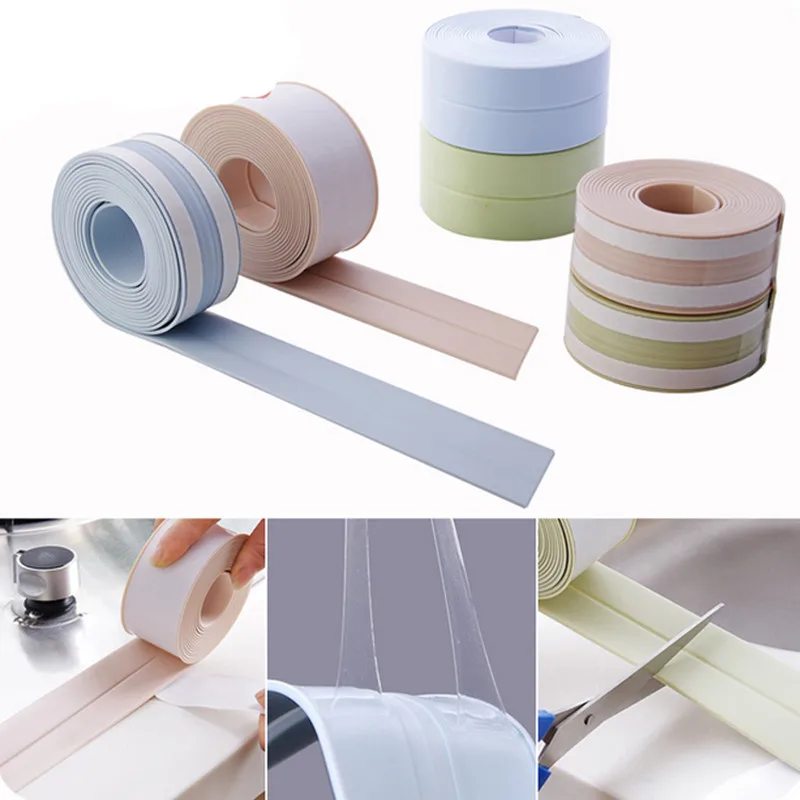 Kitchen Bathroom Toilet Seams Waterproof Sticker tape Self Adhesive
