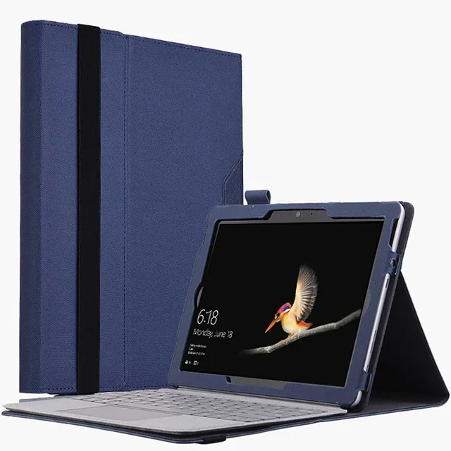 Case For Microsoft Surface Go 10 inch PU Leather Tablet Flip Case Stand