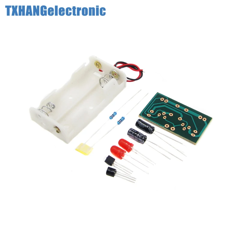 DIY Flash Circuit Multivibrator LED Flashing Circuit Suite Electronic