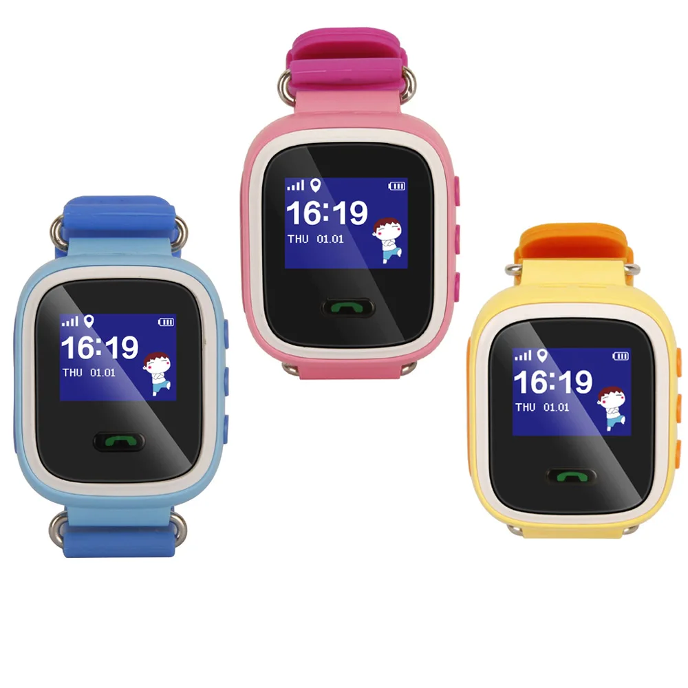 Watch for Kids SOS Call FREESTONE Smart Led Display Phone GPS Tracking For Pedometer | Электроника