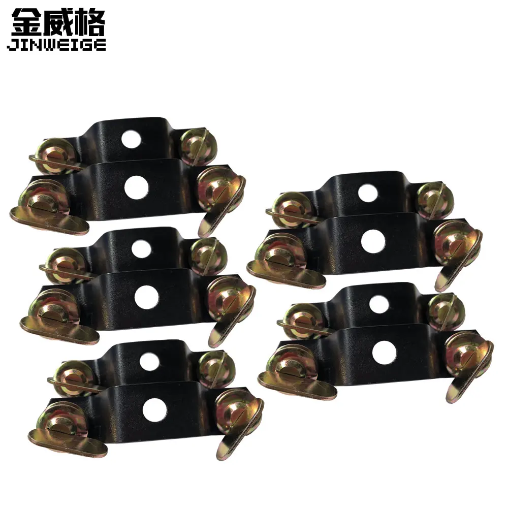 

10pcs/lot Aluminum Alloy Omega Hang Clamp Lock Bracket Fast Lock for Stage Moving Head Light Hang Clamp Hook Connector